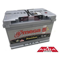 Akumulator AMEGA Premium M5 12V 74Ah 720A